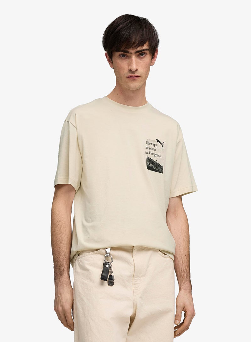 PUMA Poster Graphic Relaxed T-Shirt - Image 1